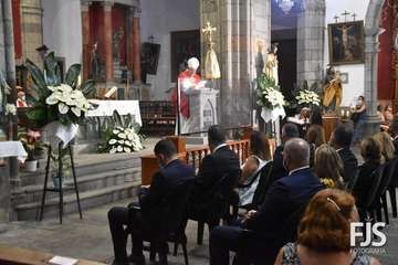 Eucaristía presidida por el obispo José Mazuelos y concierto de la Banda Municipal de Música por la festividad del Santo Cristo de Telde/Francisco Javier Santana.